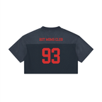 crop,jersey,mesh,white,black,navy,cropped