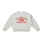 boxy,crew,neck,sweatshirt,fleece