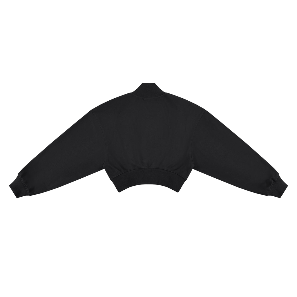 sweatshirt,crop,funnel,neck,turtle,high,terry,french