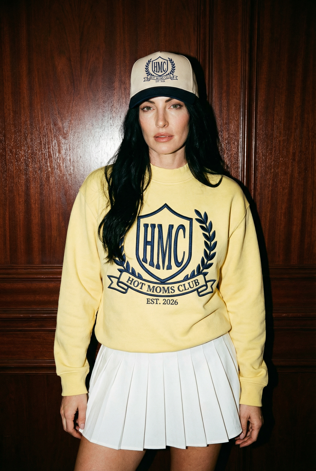 PRE-ORDER Spring '26 Butter Yellow Mock Neck Sweatshirt